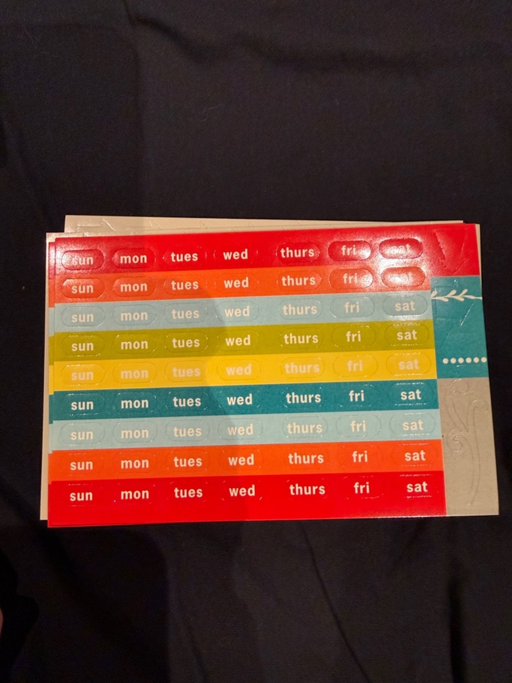 Japanese Planner Cards Set - Picture 6 of 6